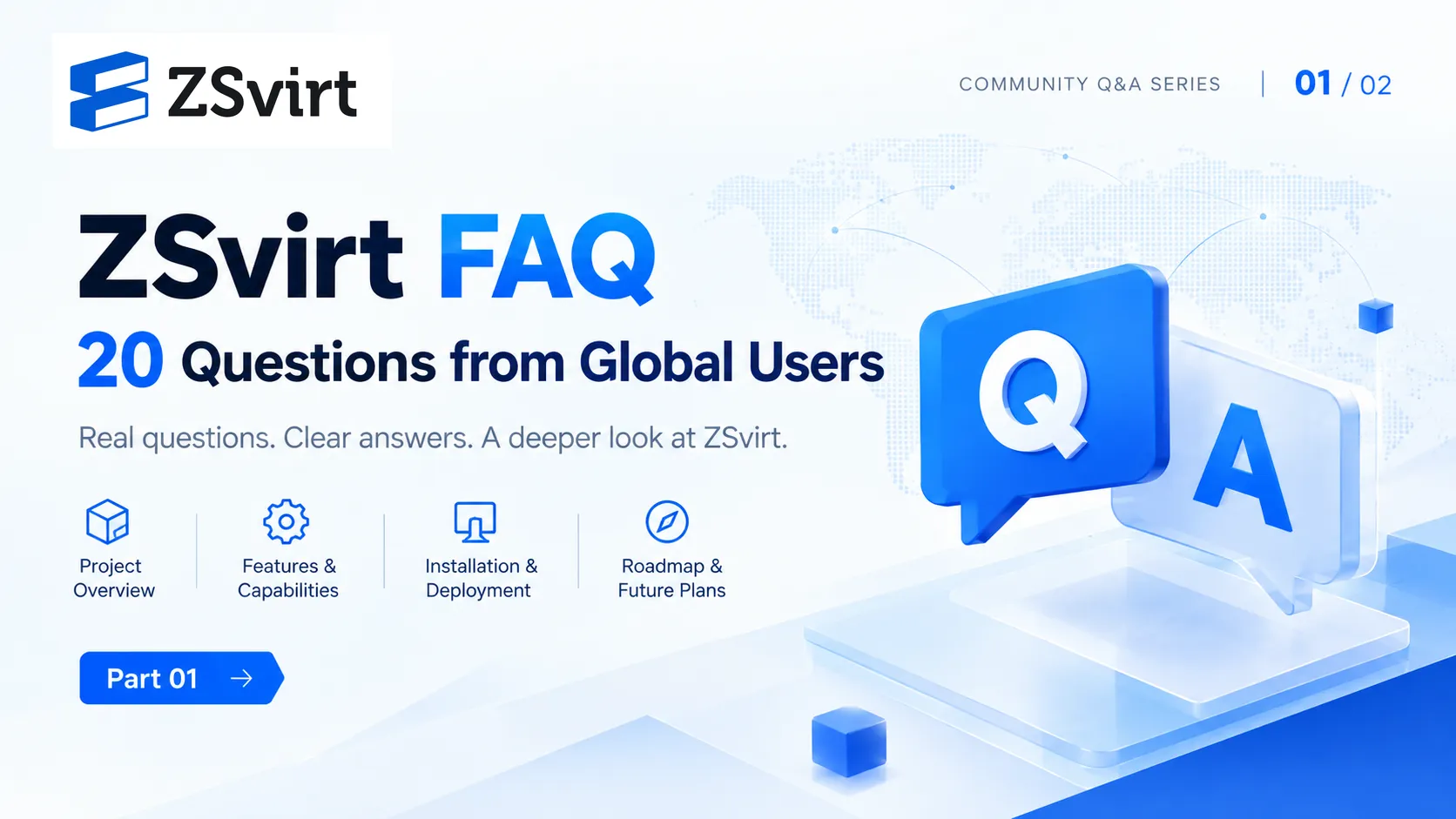 ZSvirt FAQ: 20 questions from global users, Part 1
