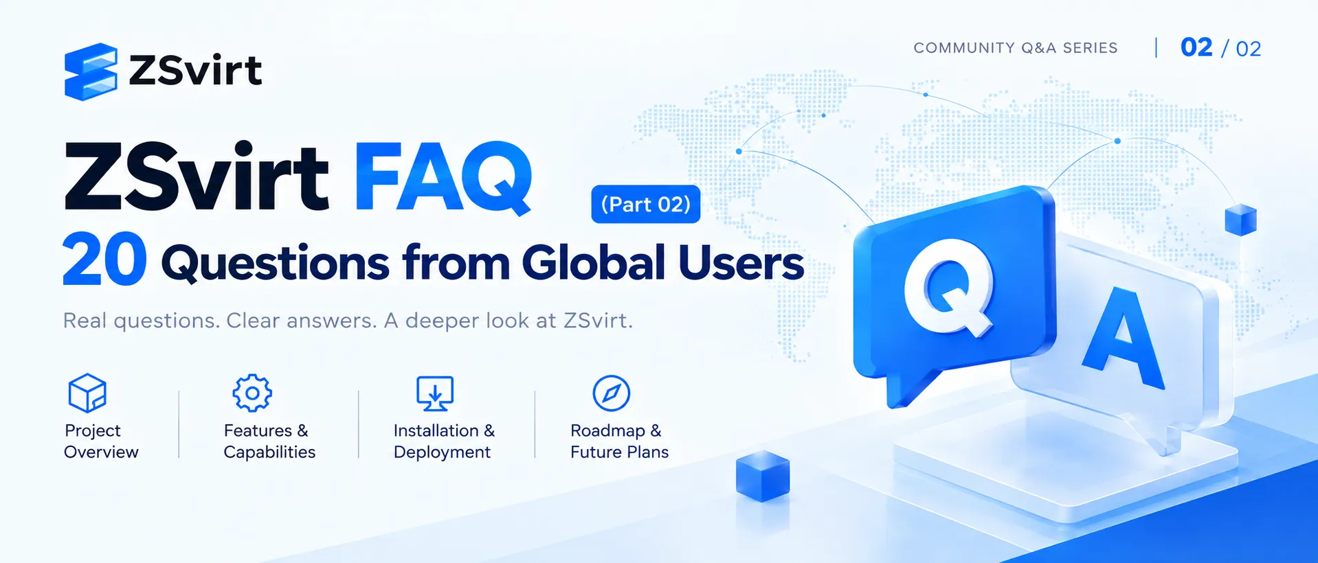 ZSvirt FAQ: 20 questions from global users, Part 2